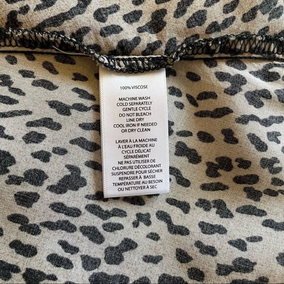 🖤 Beachlunchlounge Collection Leopard Print Dress Size Small - Picture 9 of 9
